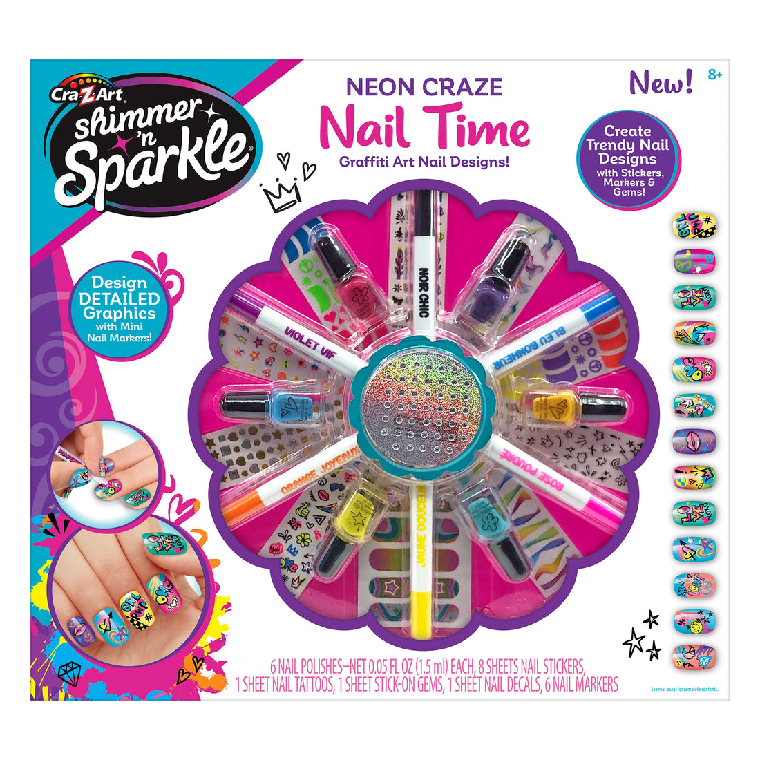 Shimmer N Sparkle 3-in-1 Nail Art Designer