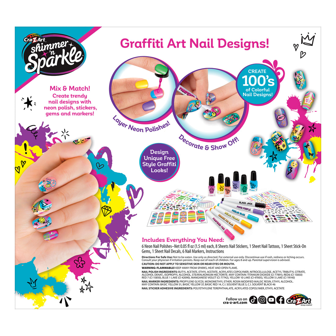 Shimmer N Sparkle 3-in-1 Nail Art Designer