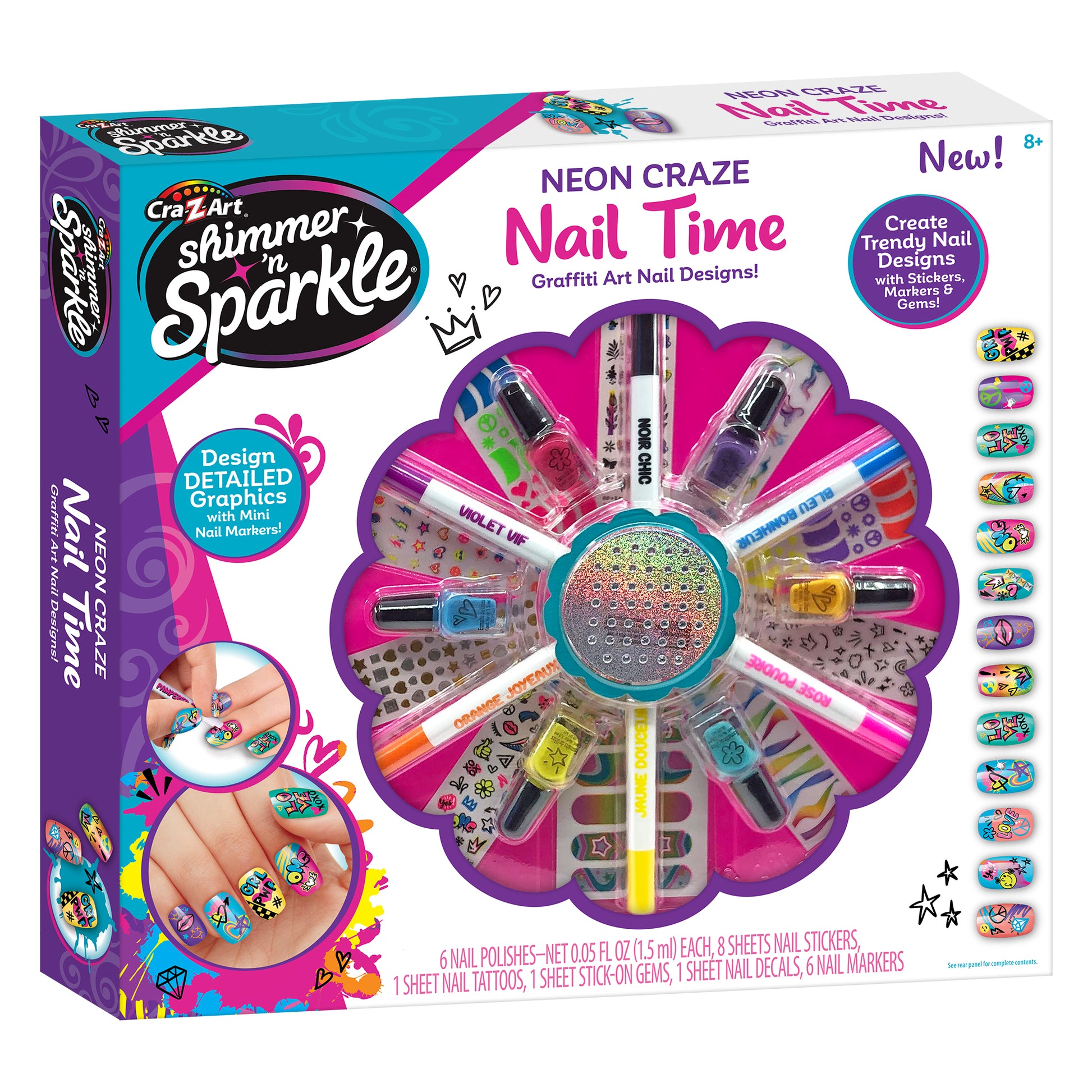 Shimmer N Sparkle 3-in-1 Nail Art Designer
