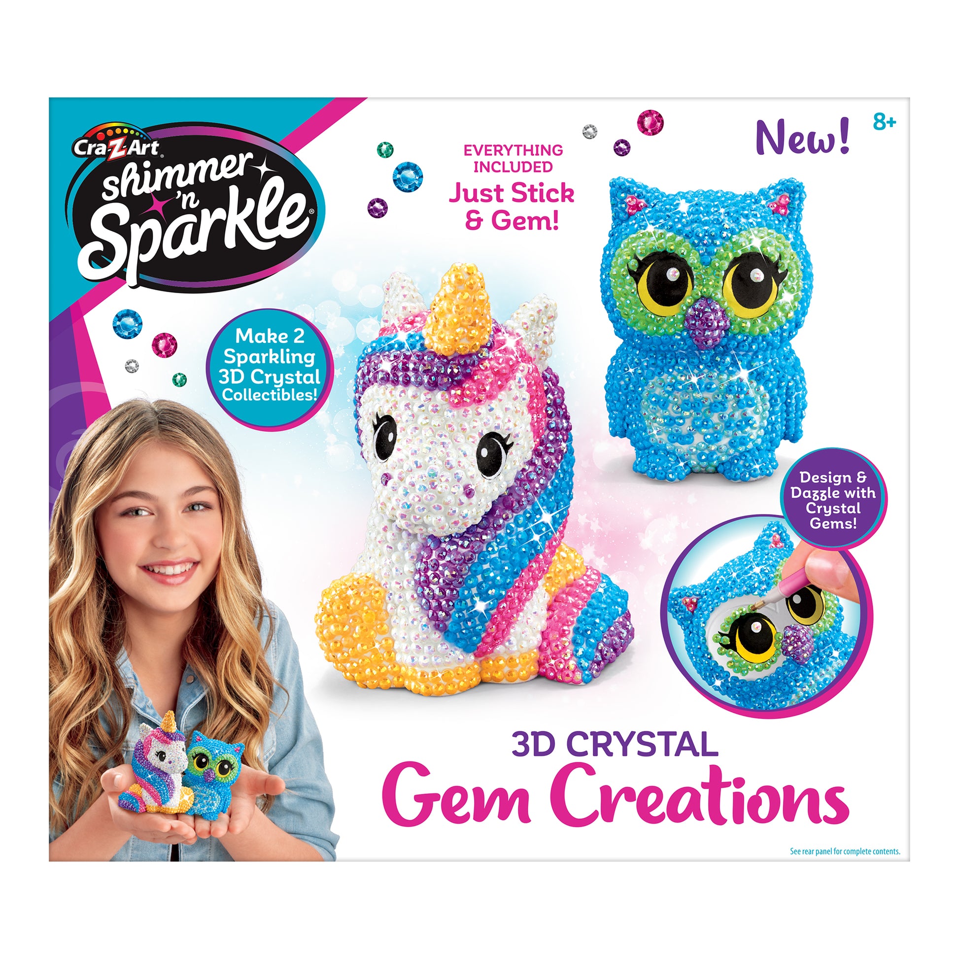 Shimmer N Sparkle 3D Crystal Gem Creations