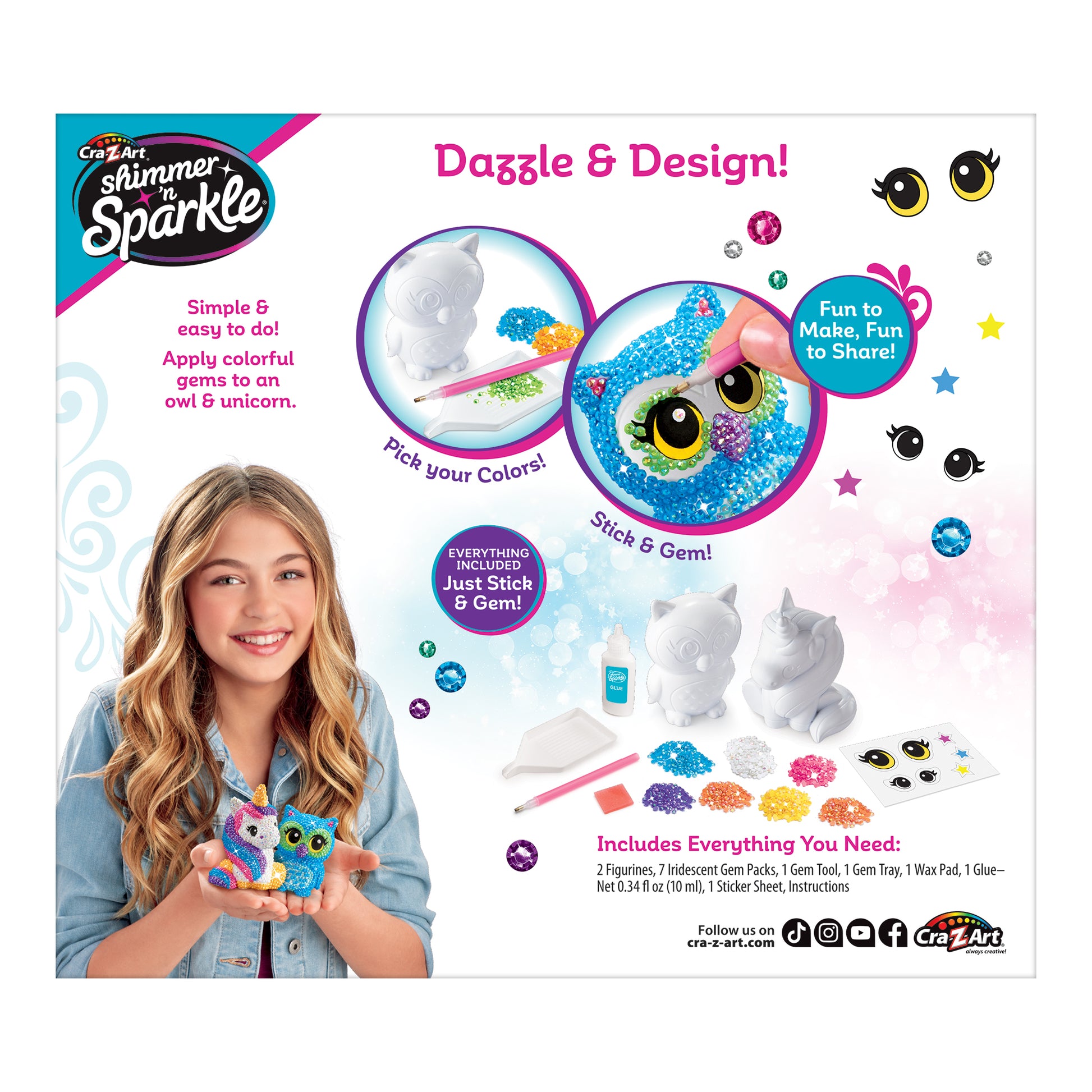 Shimmer N Sparkle 3D Crystal Gem Creations