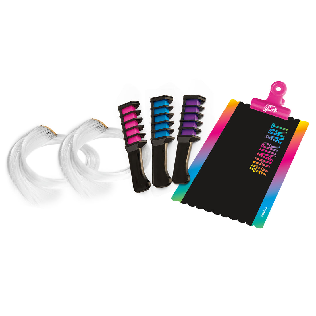 Shimmer N Sparkle Color FX Hair Extensions Studio