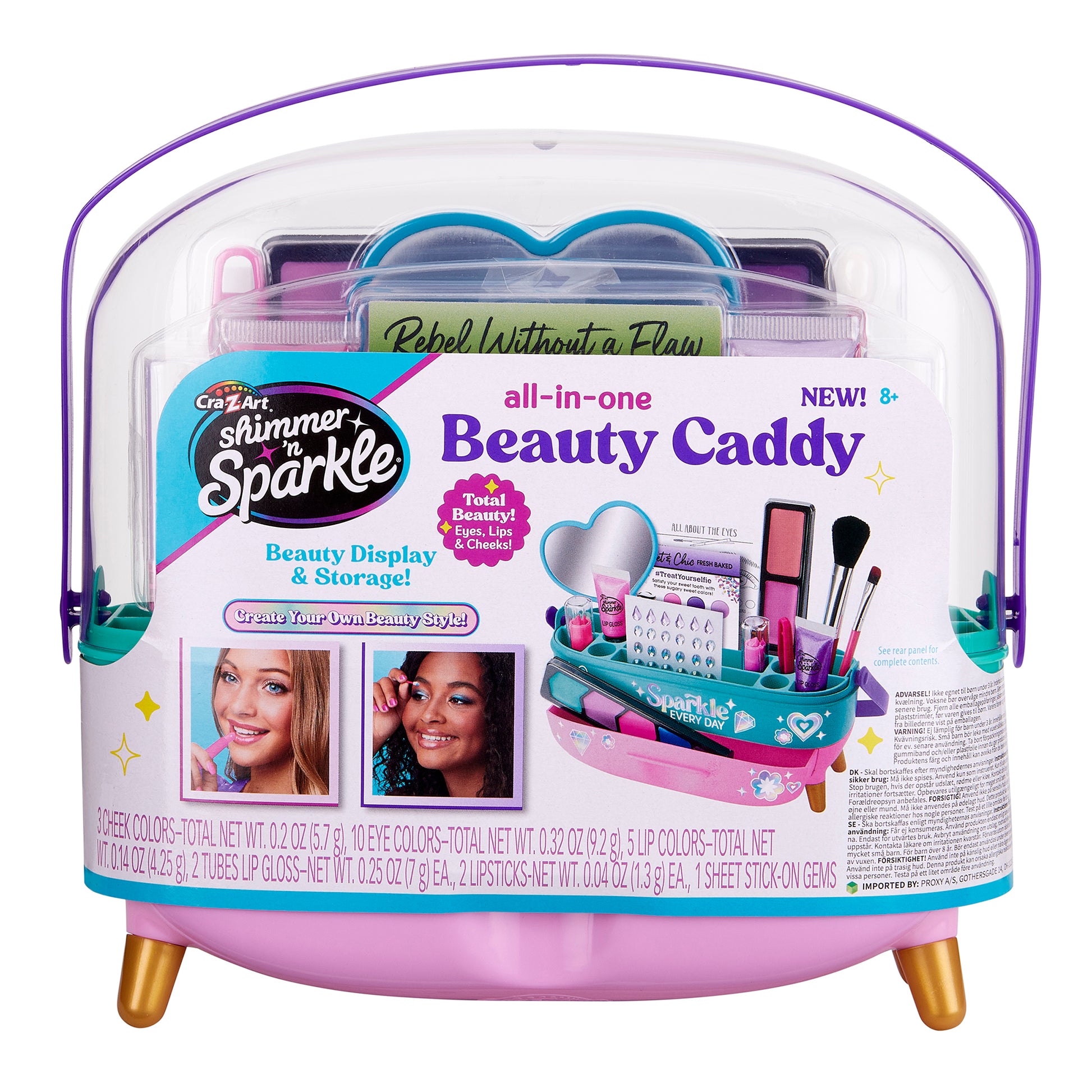 Shimmer N Sparkle All in one Beauty Caddy