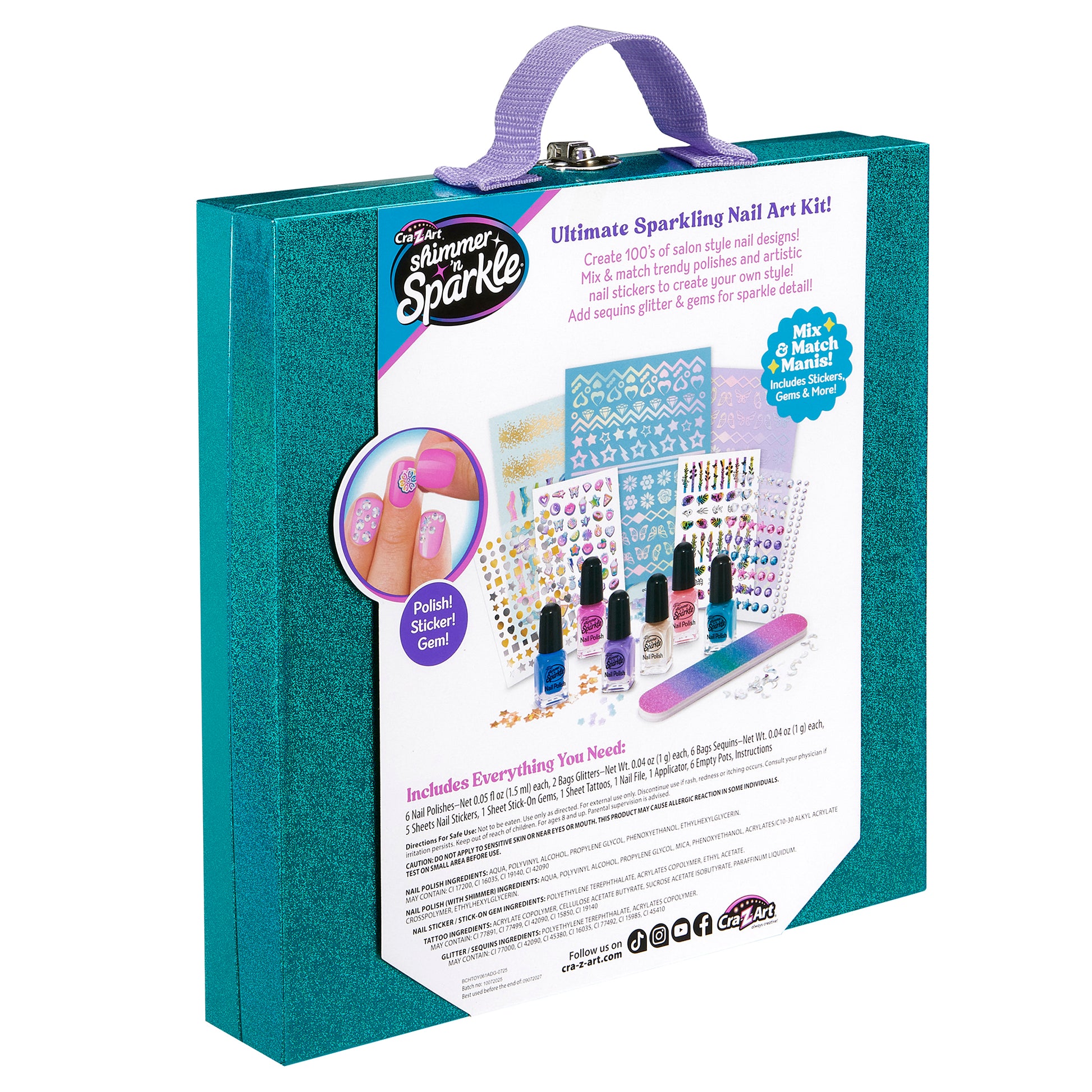 Shimmer N Sparkle Jewel Nail Tint Designer