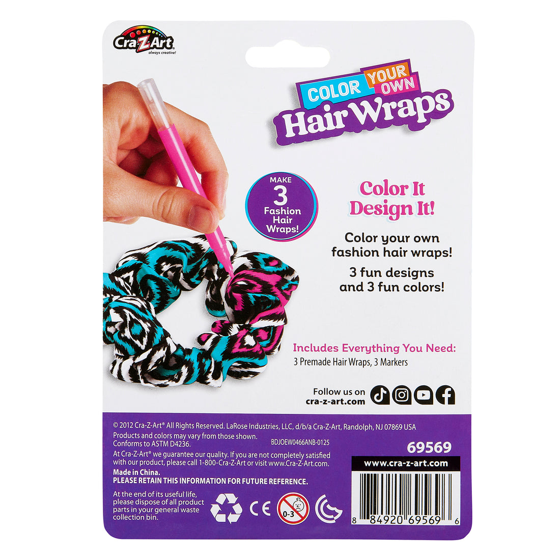 Shimmer N Sparkle Color Your Own Hair Wraps