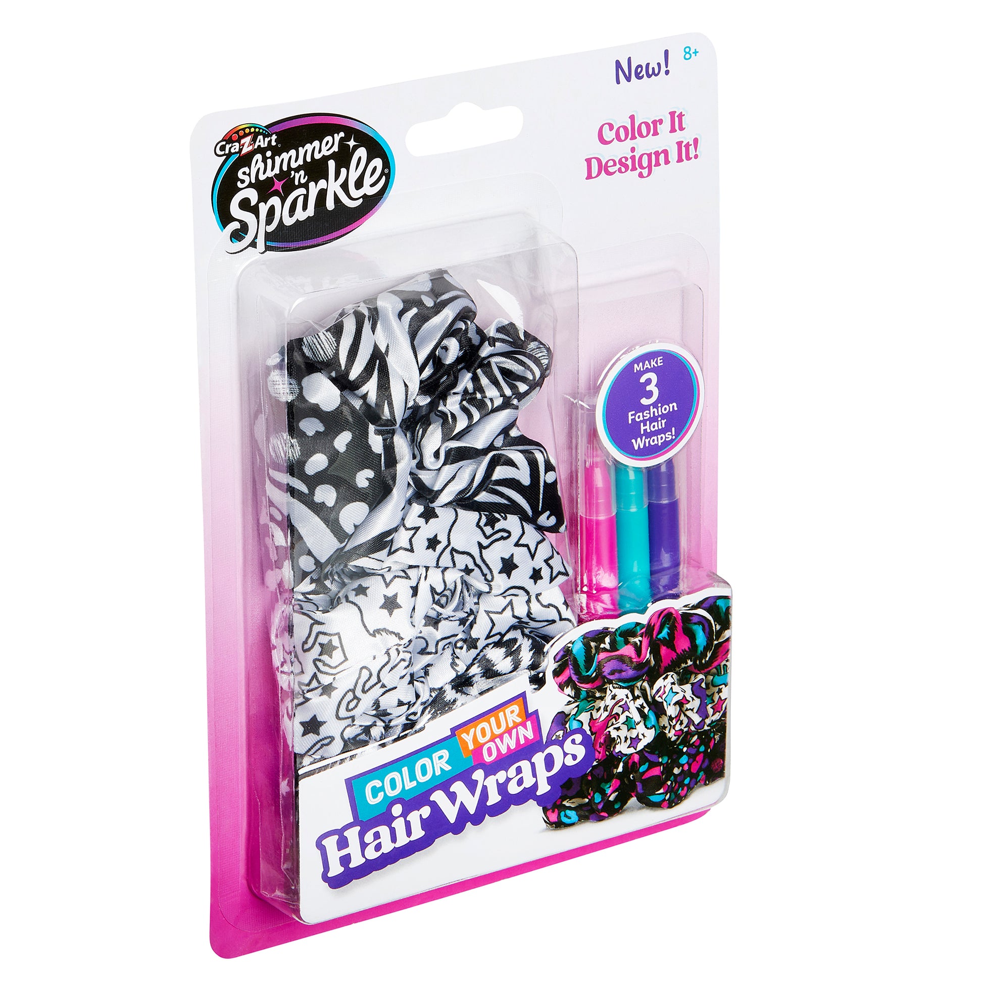 Shimmer N Sparkle Color Your Own Hair Wraps