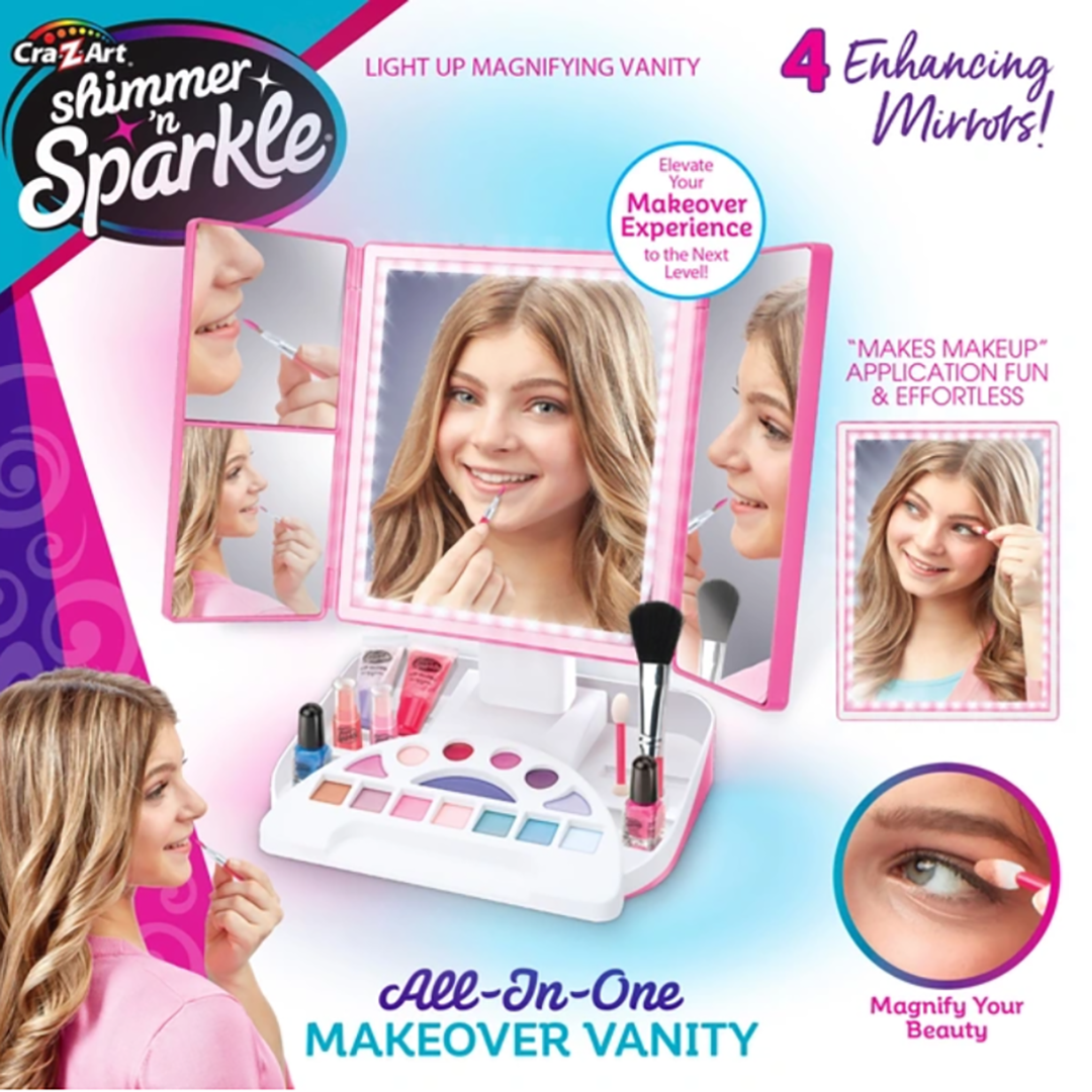 Shimmer n Sparkle All-in-One Makeover Vanity