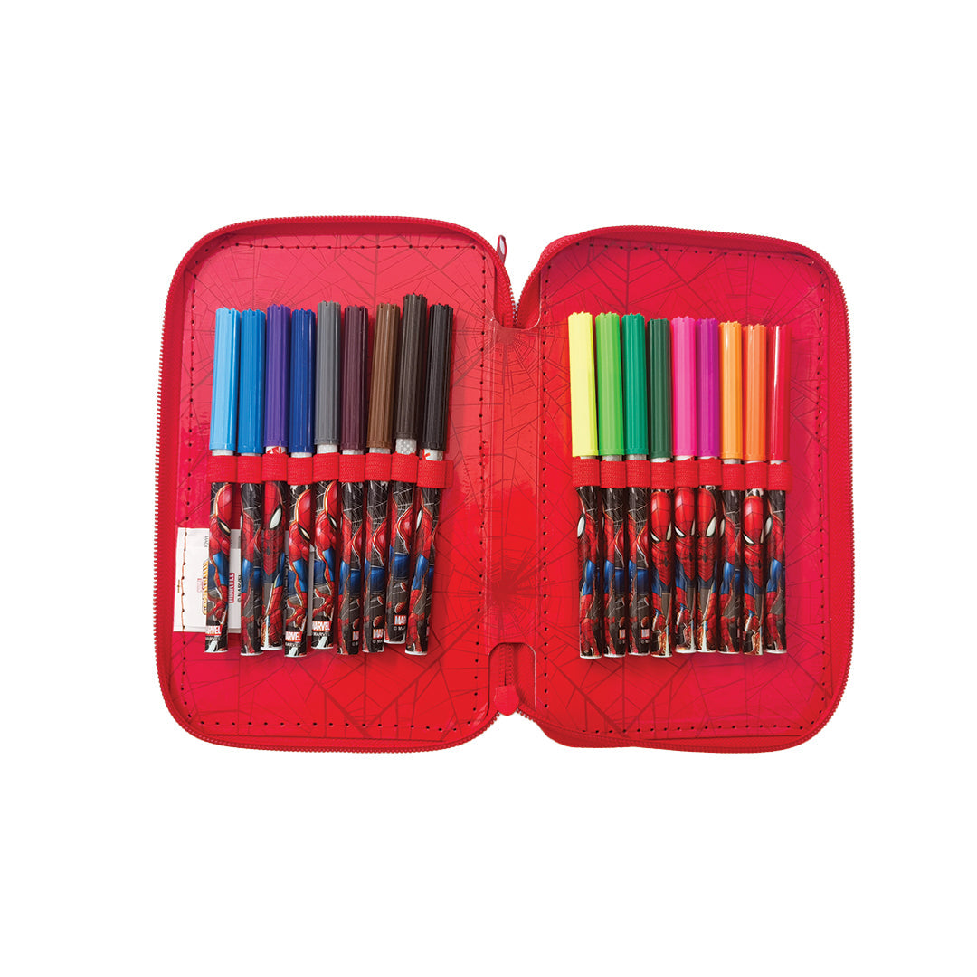 Marvel Spider-Man 3 Zippers Pencil Case