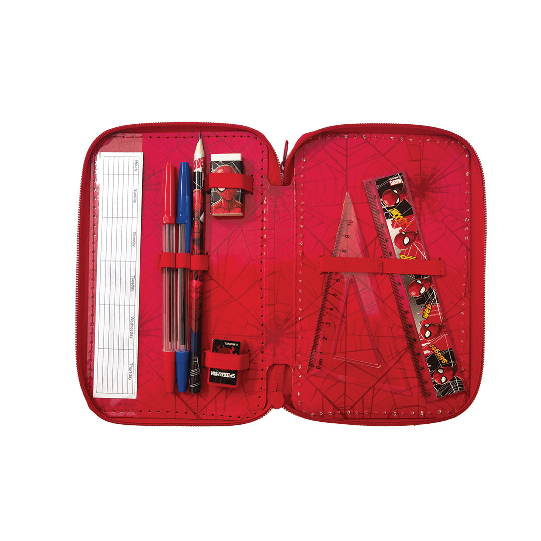 Marvel Spider-Man 3 Zippers Pencil Case