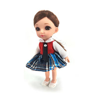 سويت آني دمية بقياس 6.5 إنشاً 
مع مجموعة طاولة الدراسة