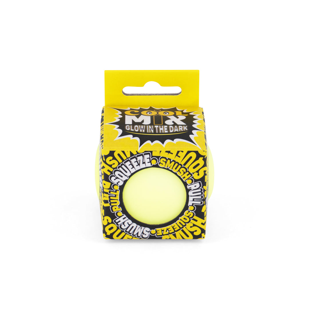Cool Mix Glow in the Dark Ball 6cm assorted