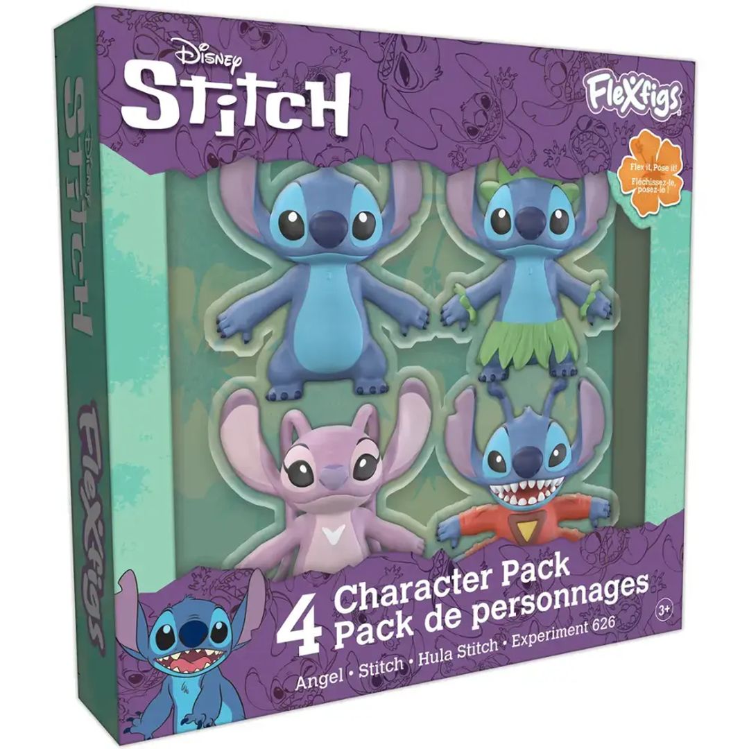 SF+ファンタジー+ホラー Figure DISNEY STITCH 4-Pack Halloween Stitch Demon Disney Lilo & Stitch Figure 4