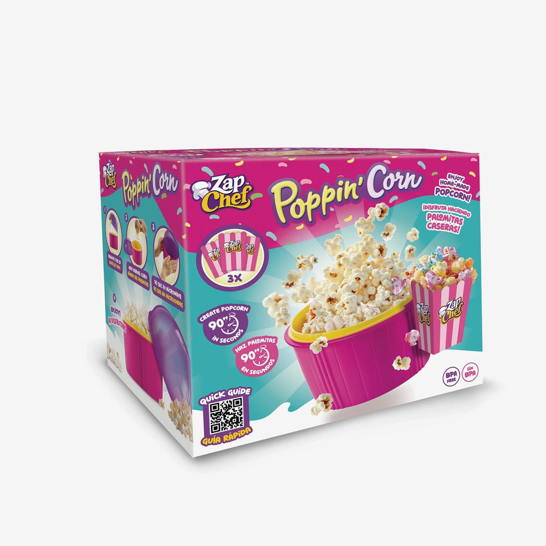 Zap Chef Poppin Corn