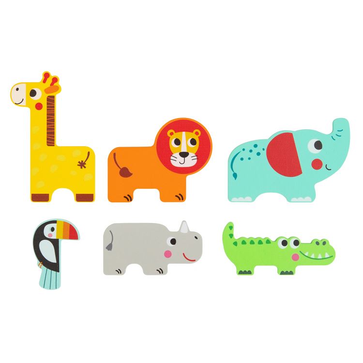 Tooky Toy Multi-layered Animal Puzzle
