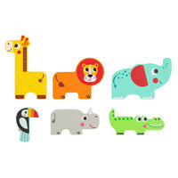 Tooky Toy Multi-layered Animal Puzzle