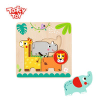 Tooky Toy Multi-layered Animal Puzzle