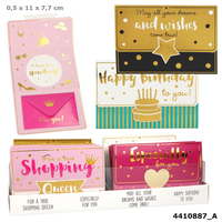 TOPModel WISH FULFILLER Card With Money-Envelope -1pc