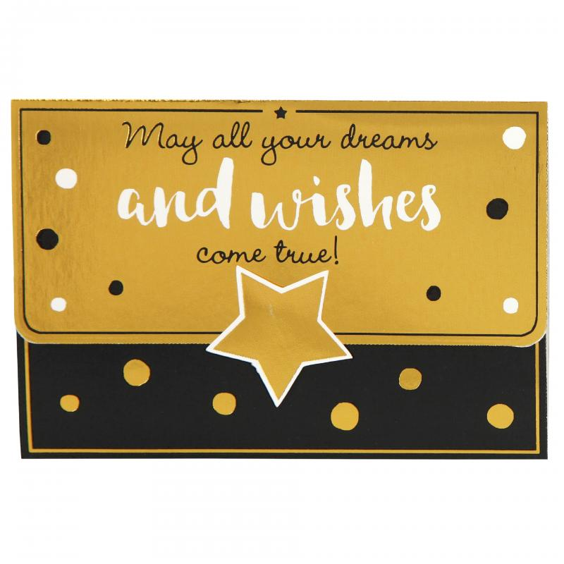 TOPModel WISH FULFILLER Card With Money-Envelope -1pc