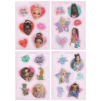 TOPModel Glibbies 6 large stickers - 1 pc