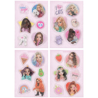 TOPModel Glibbies 6 large stickers - 1 pc