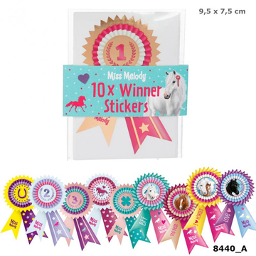 TOPModel Miss Melody Wner Stickers