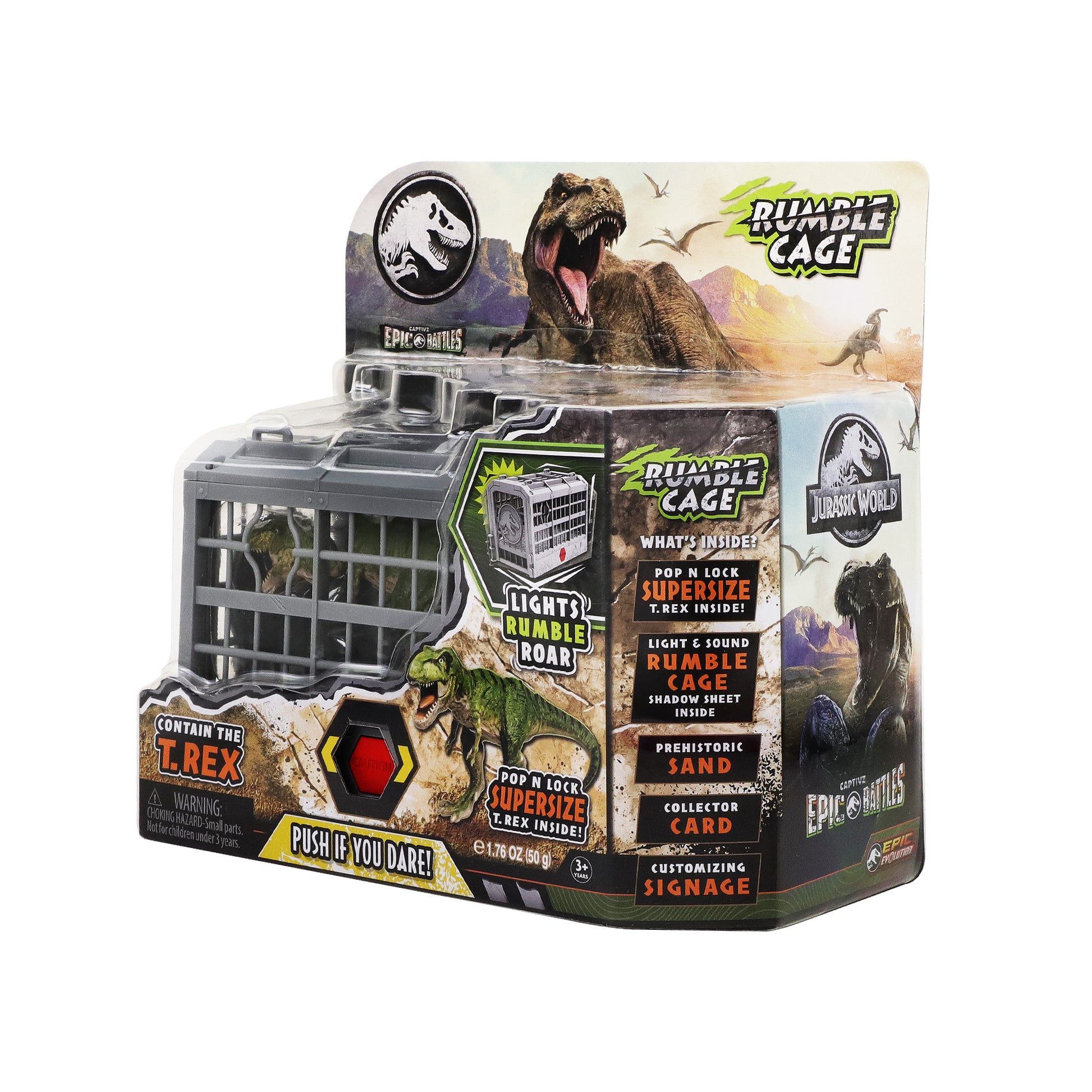 Jurassic Epic Battles Rumble Cage