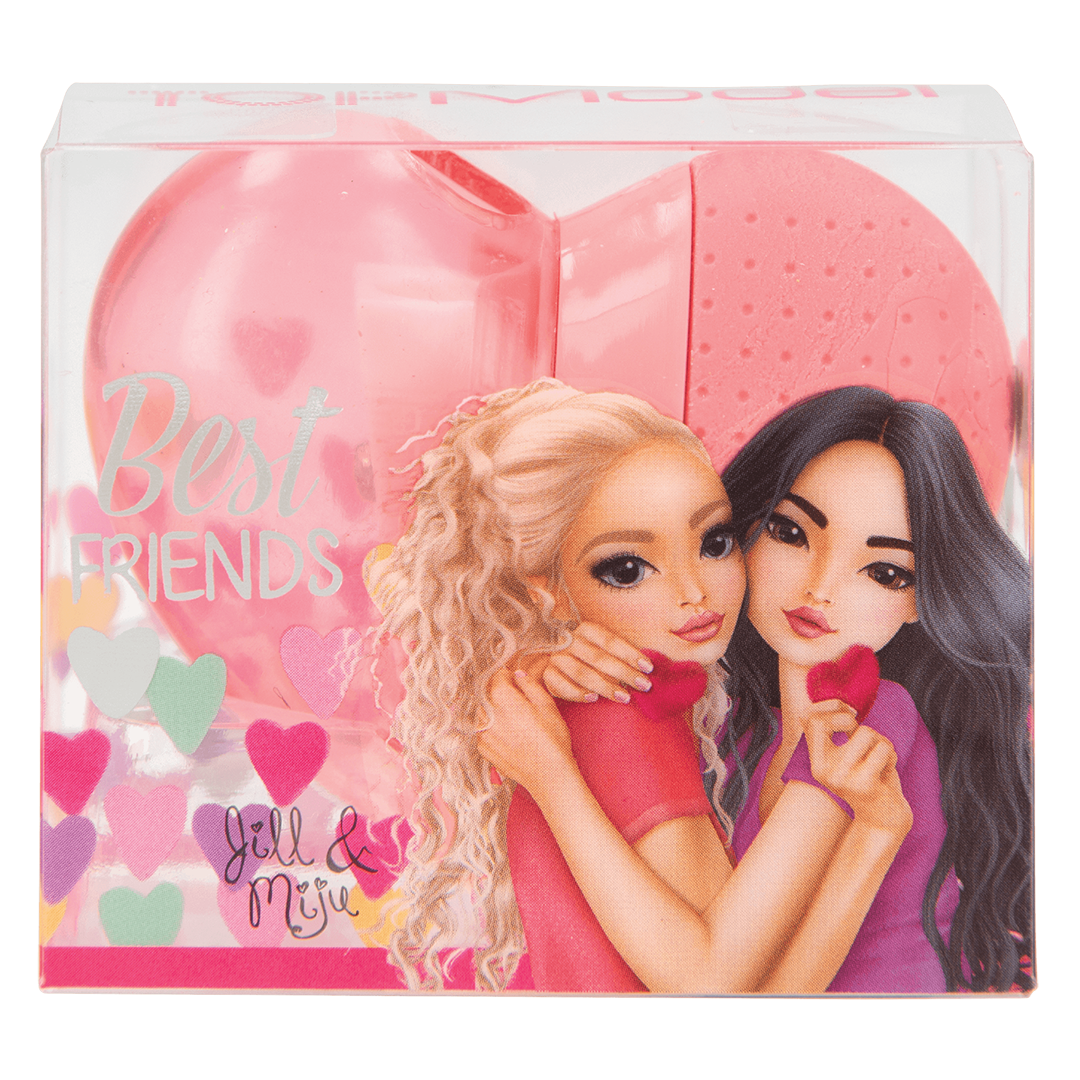 TOPModel 2-in-1 Heart Eraser & Sharpener Best Friends