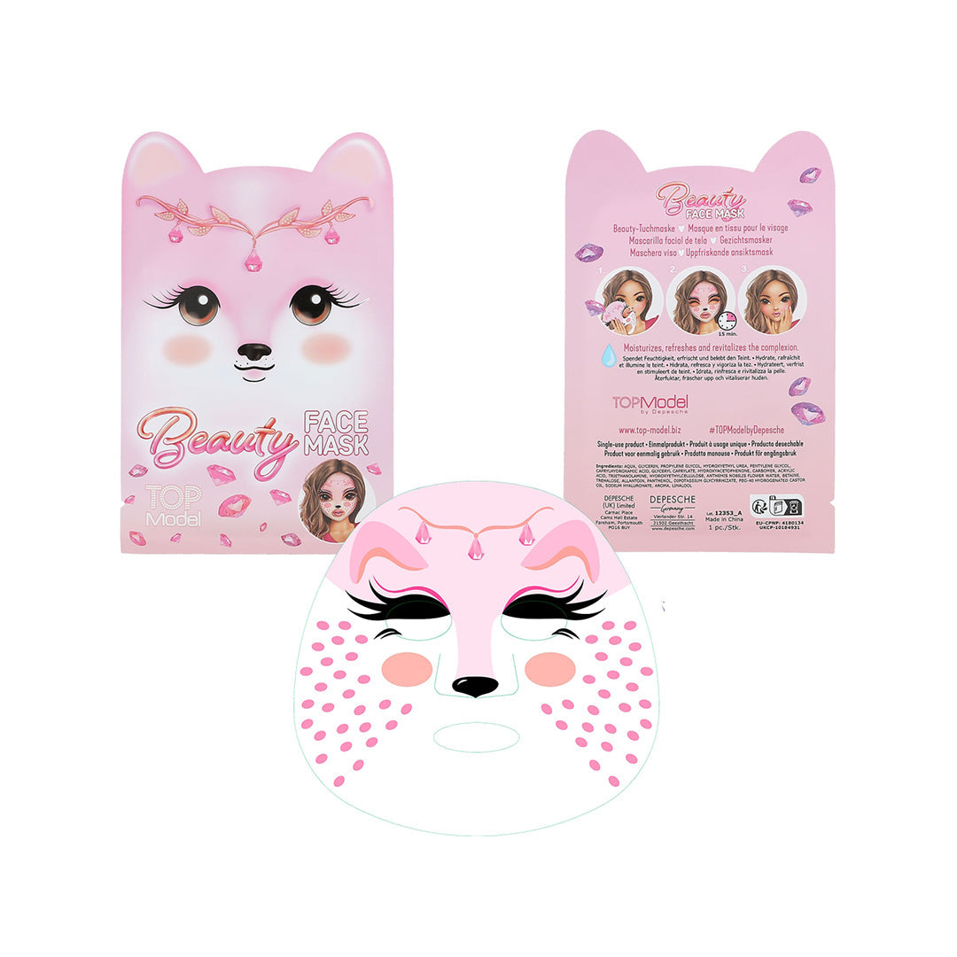 TOPModel Beauty & Me Face Mask Animal