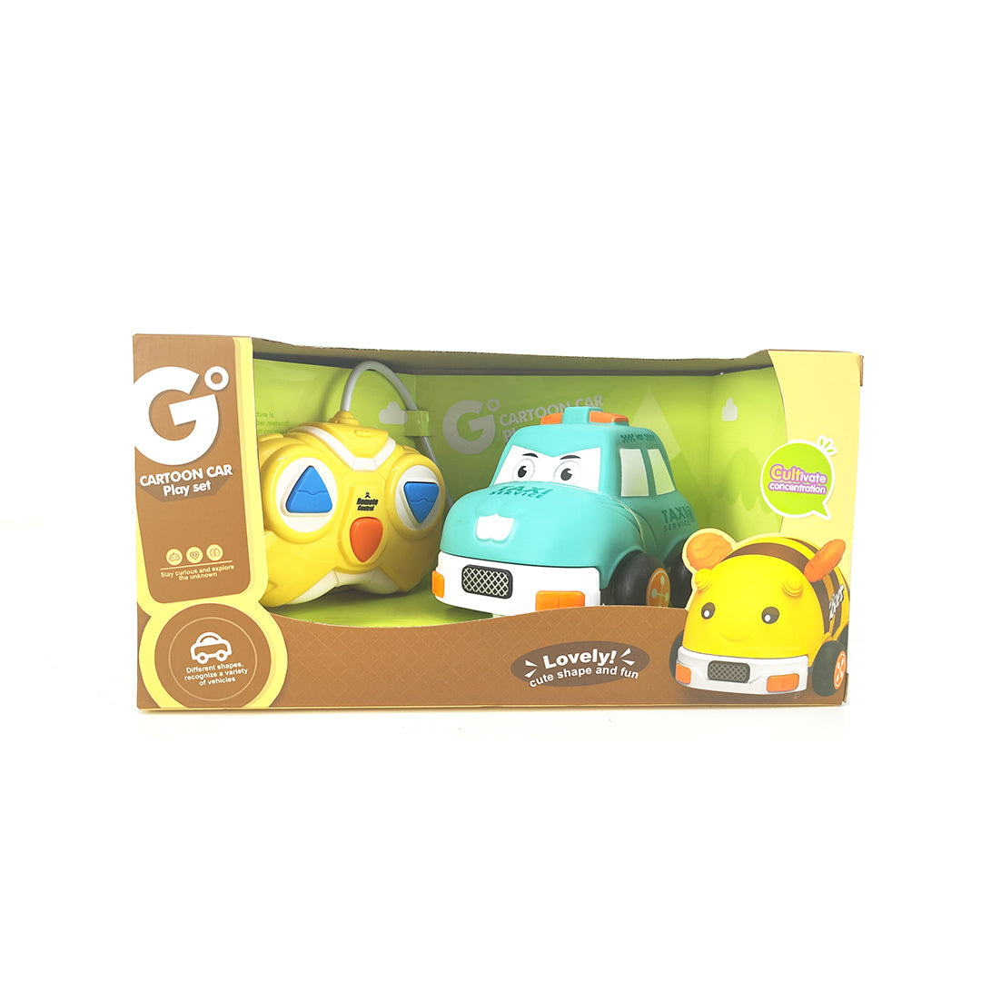 RC 2-Way Cartoon Taxi Car