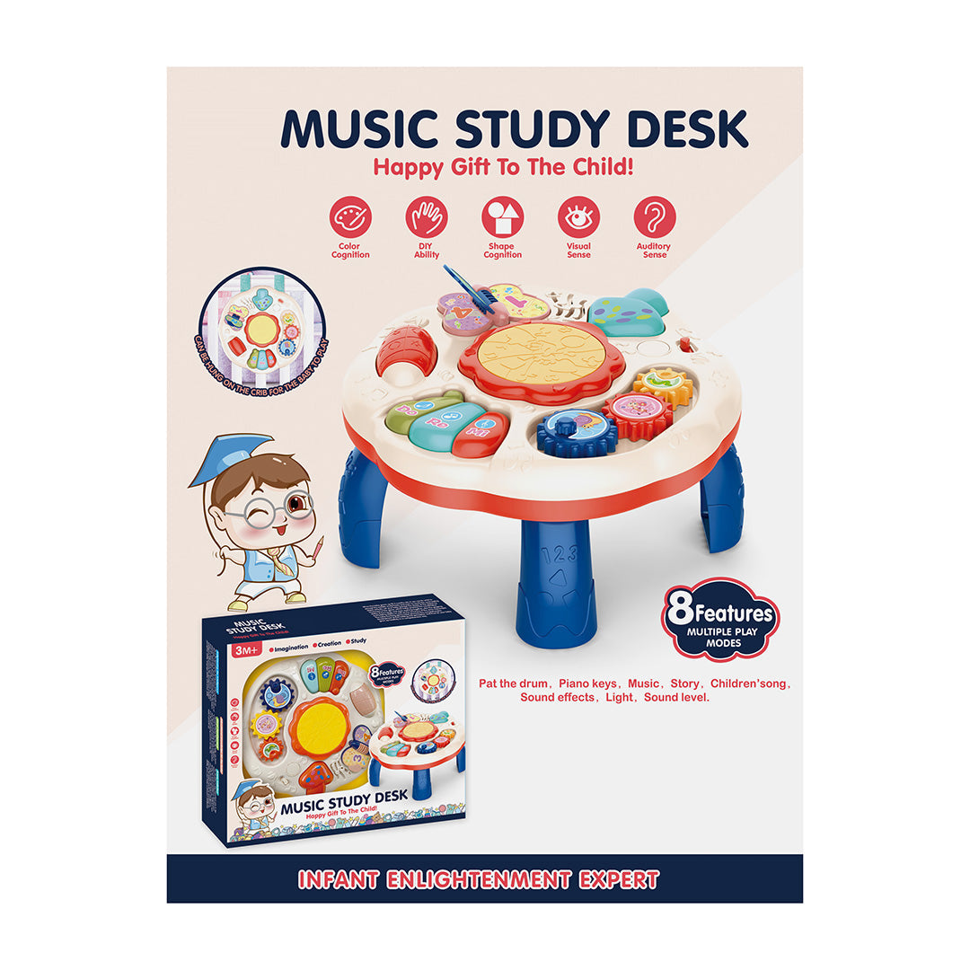 Play & Learn Infant Round Table With Light & Music