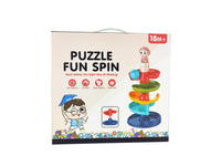 Play & Learn infant spin toy with Light & Music