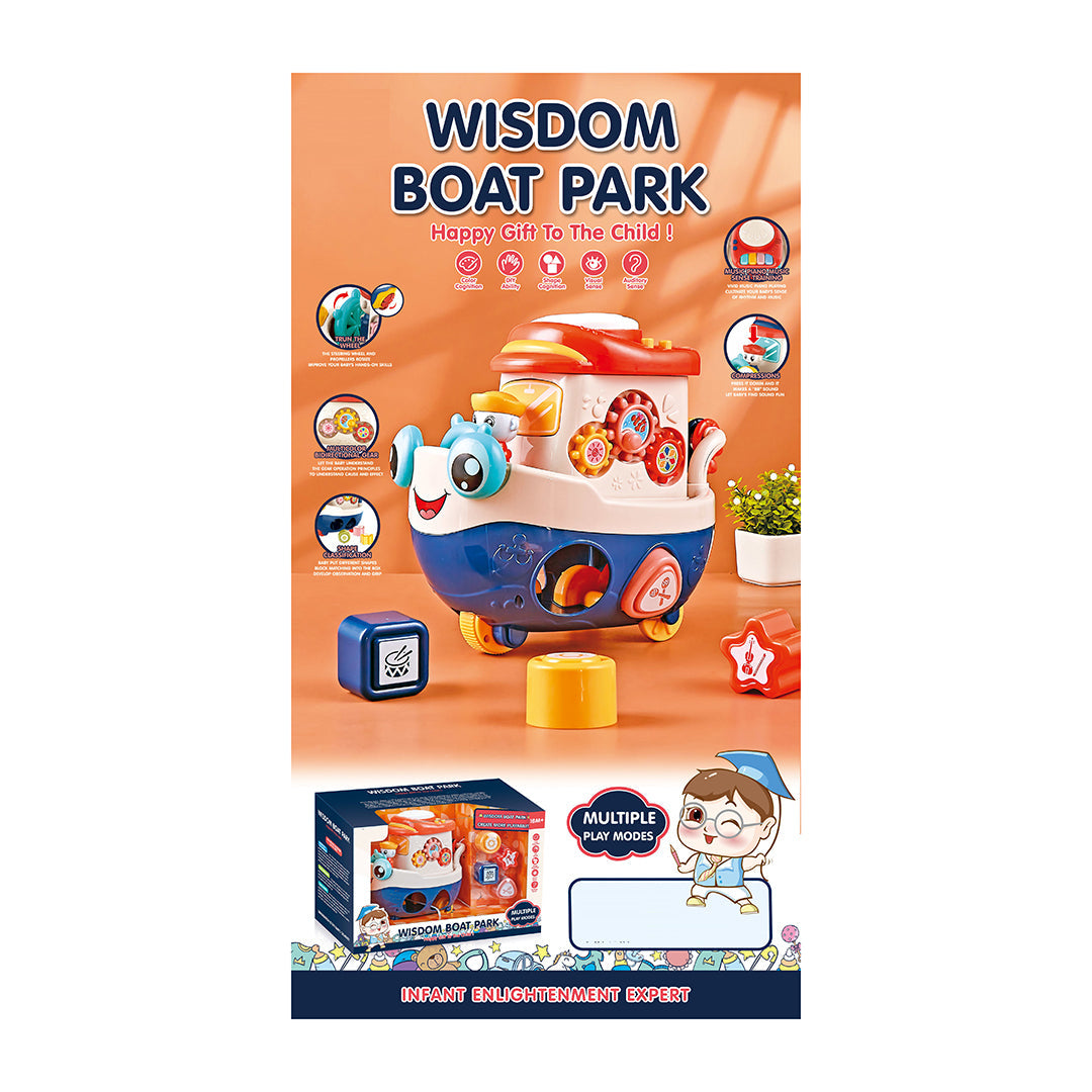 Play & Learn Infant Ship Toy With Light & Music