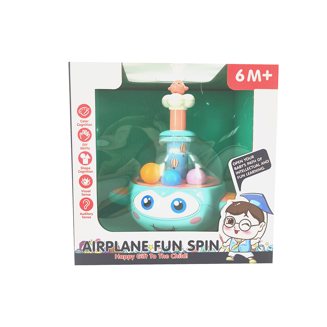 Play & Learn Infant Airplane Toy With Light & Music