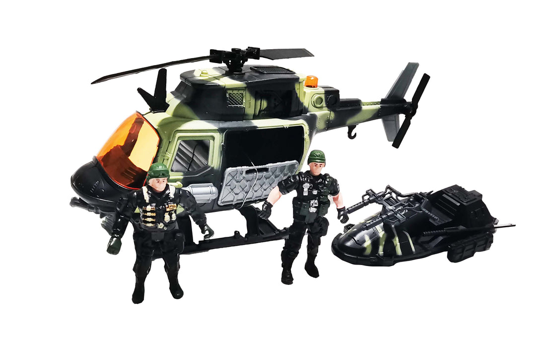Special Combat Military Helicopter Playset