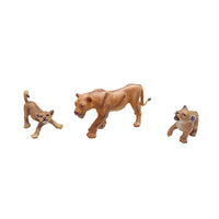 TTC Model Series Animal Figure Lion 3pcs Set