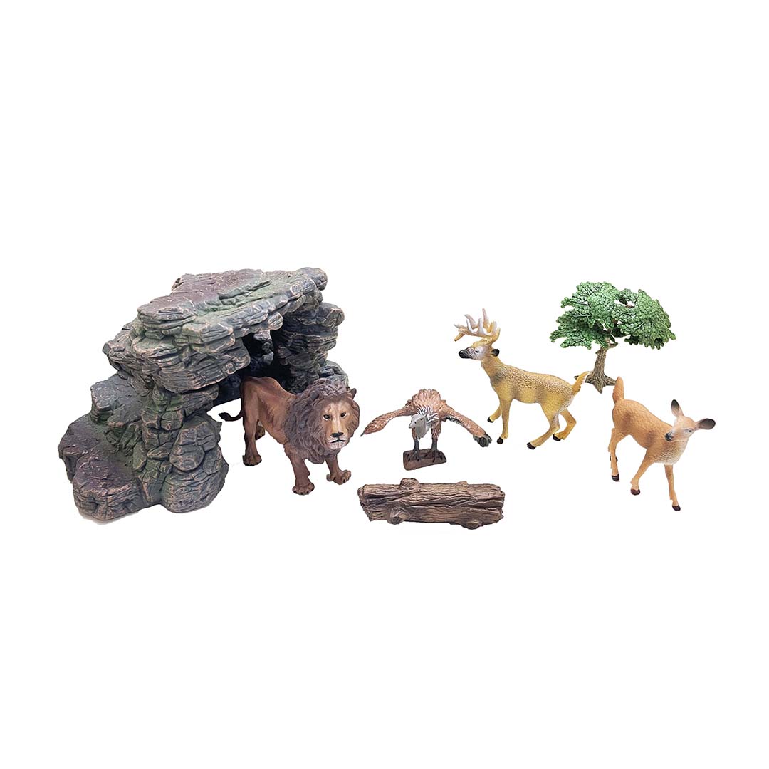 TTC Model Series Animal Figure Mix 4pcs Set