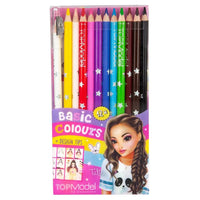 TOPModel Coloured Pencil, 12 Colours