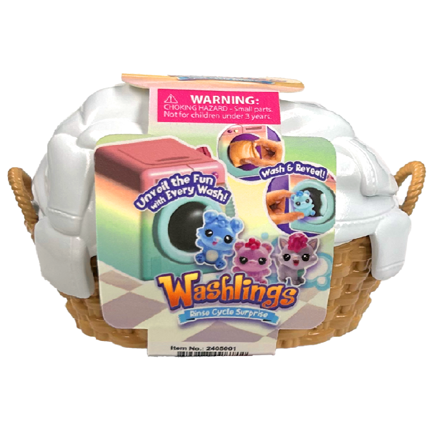 Washlings Hamper Set with 2 Laundry Bags