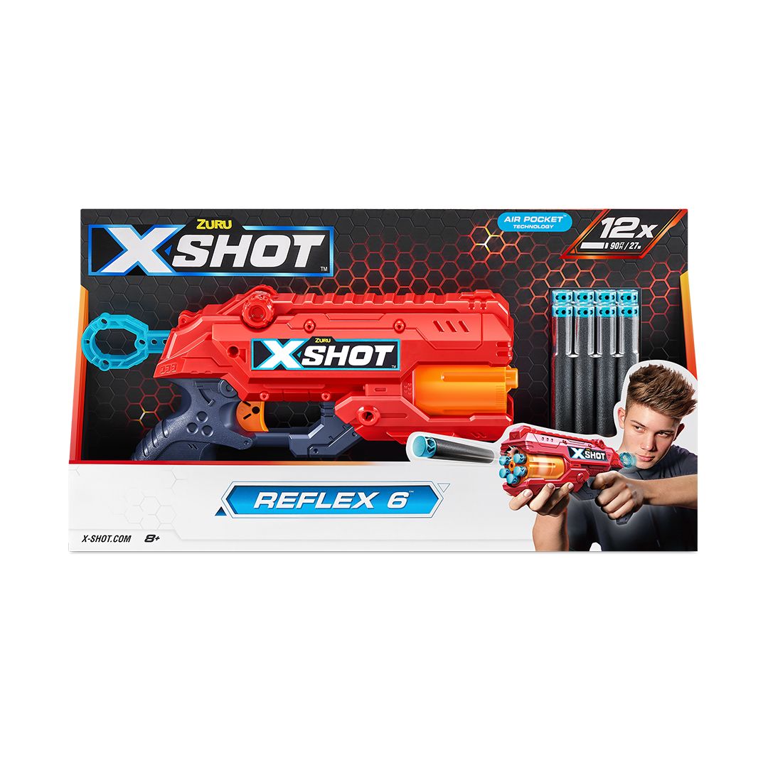 X-Shot Excel Reflex-6 (16Darts)