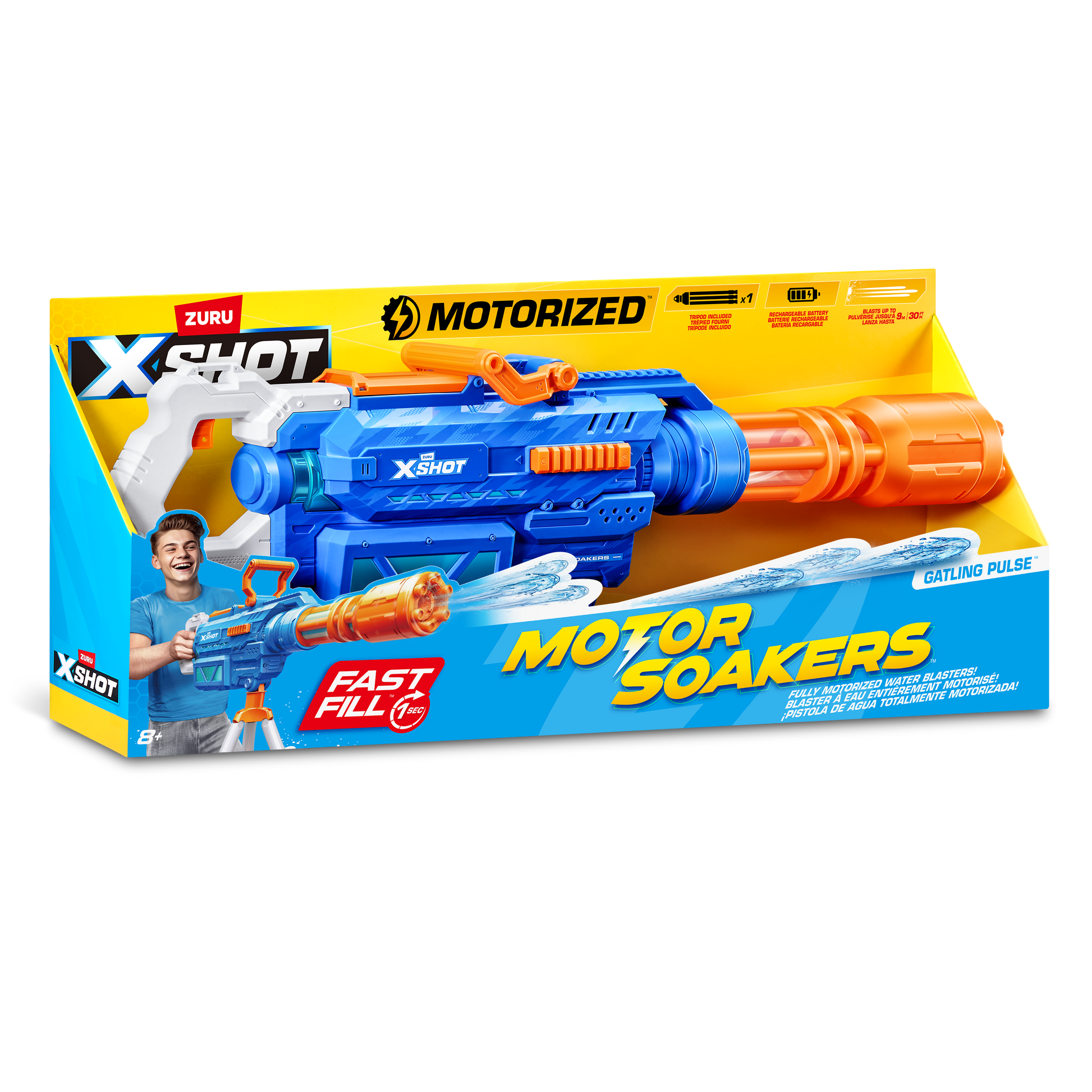 X-Shot Water Large Gatling Motor Soakers