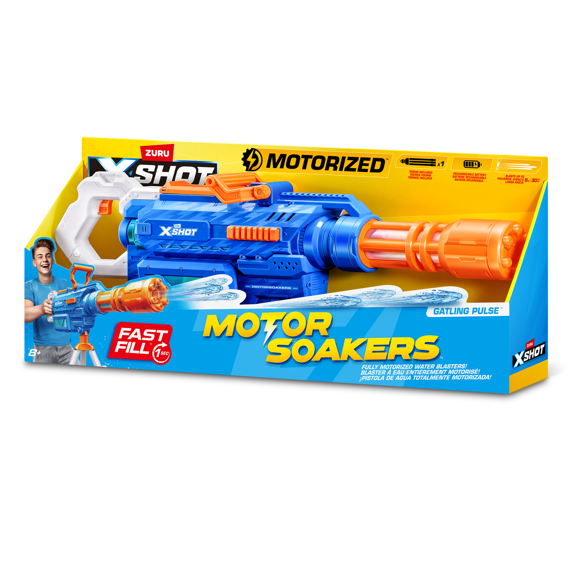 X-Shot Water Large Gatling Motor Soakers