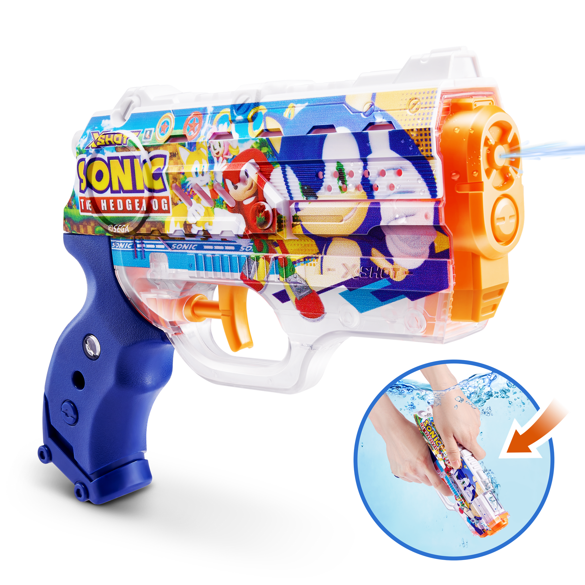 X-Shot Water Nano Fast-Fill Skins Sonic