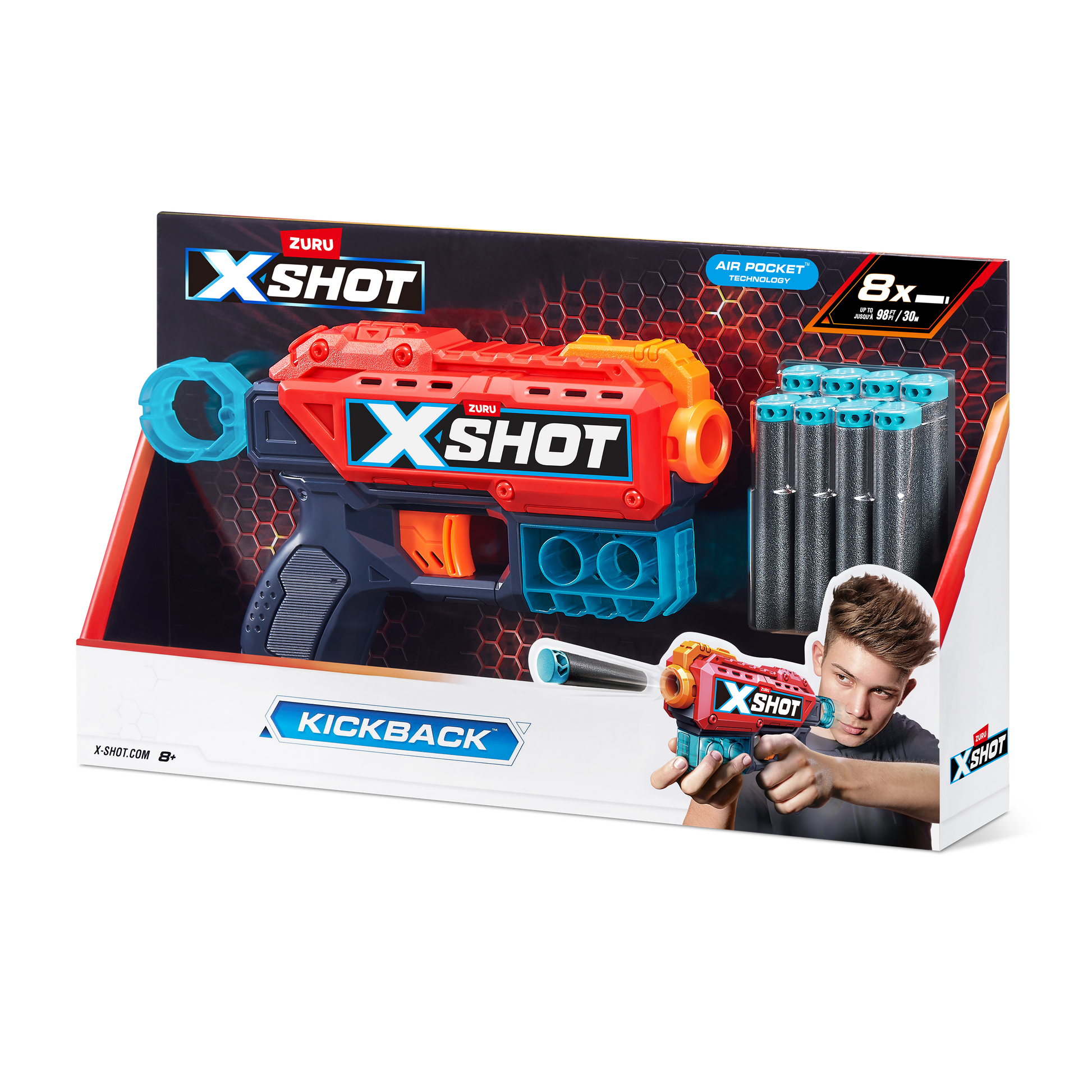 X-Shot Excel Kickback (8Darts)