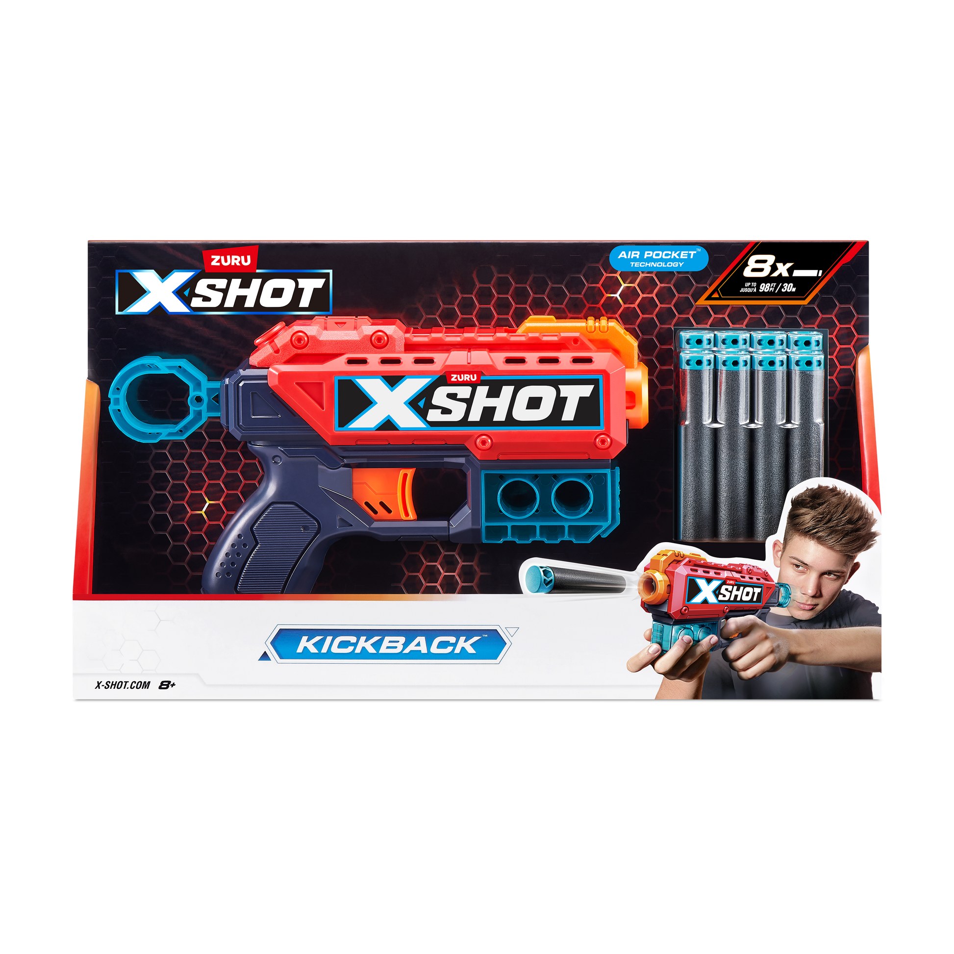 X-Shot Excel Kickback (8Darts)