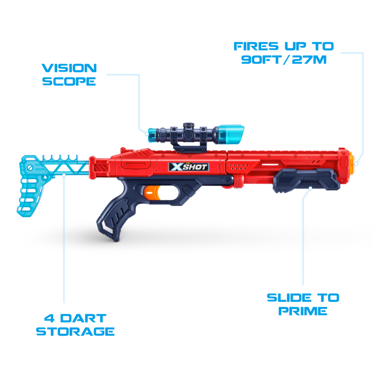 X-Shot Excel Hawk Eye (16Darts)