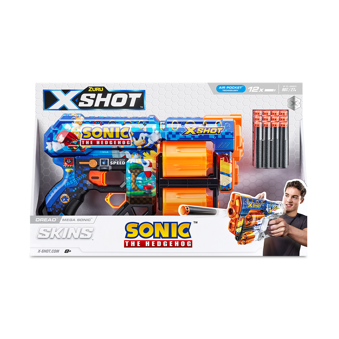 X-Shot Skins Dread Sonic (12 Darts)