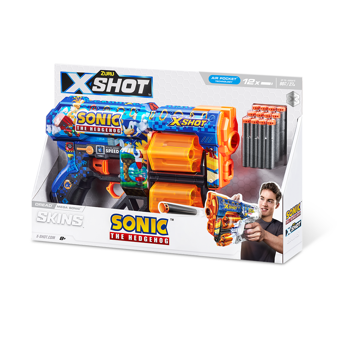 X-Shot Skins Dread Sonic (12 Darts)