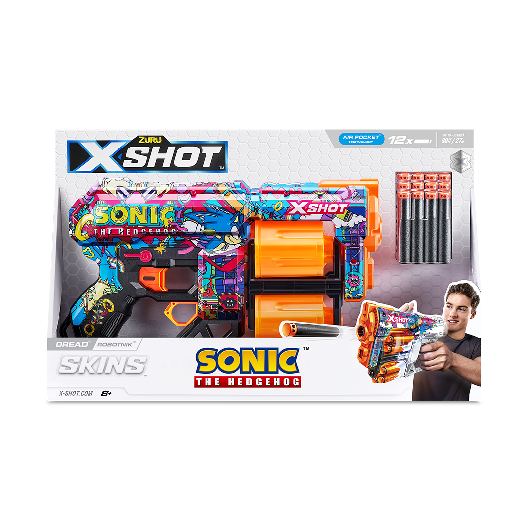 X-Shot Skins Dread Sonic (12 Darts)