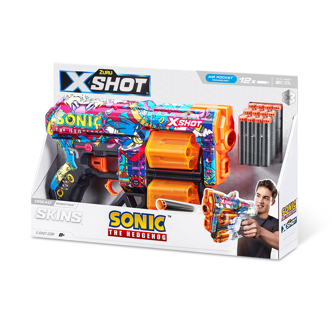 X-Shot Skins Dread Sonic (12 Darts)