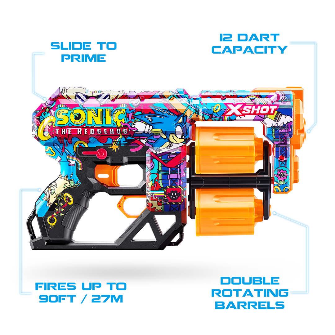 X-Shot Skins Dread Sonic (12 Darts)